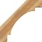 Ekena Millwork 4"W x 26"D x 26"H Merced Rough Sawn Knee Brace, Western Red Cedar BRC04X26X26MRC00RWR - alternate 2